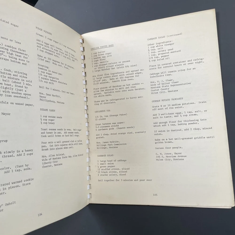 VTG 1970 KFYR Radio Station VIP Cookbook Vintage Recipe Book Kitchen Collectible